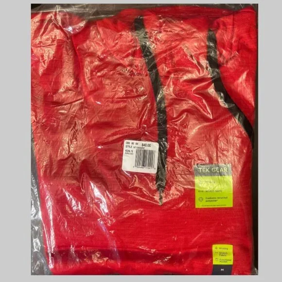 NWT Men's Tek Gear® Performance Fleece Hoodie - Picture 2 of 7